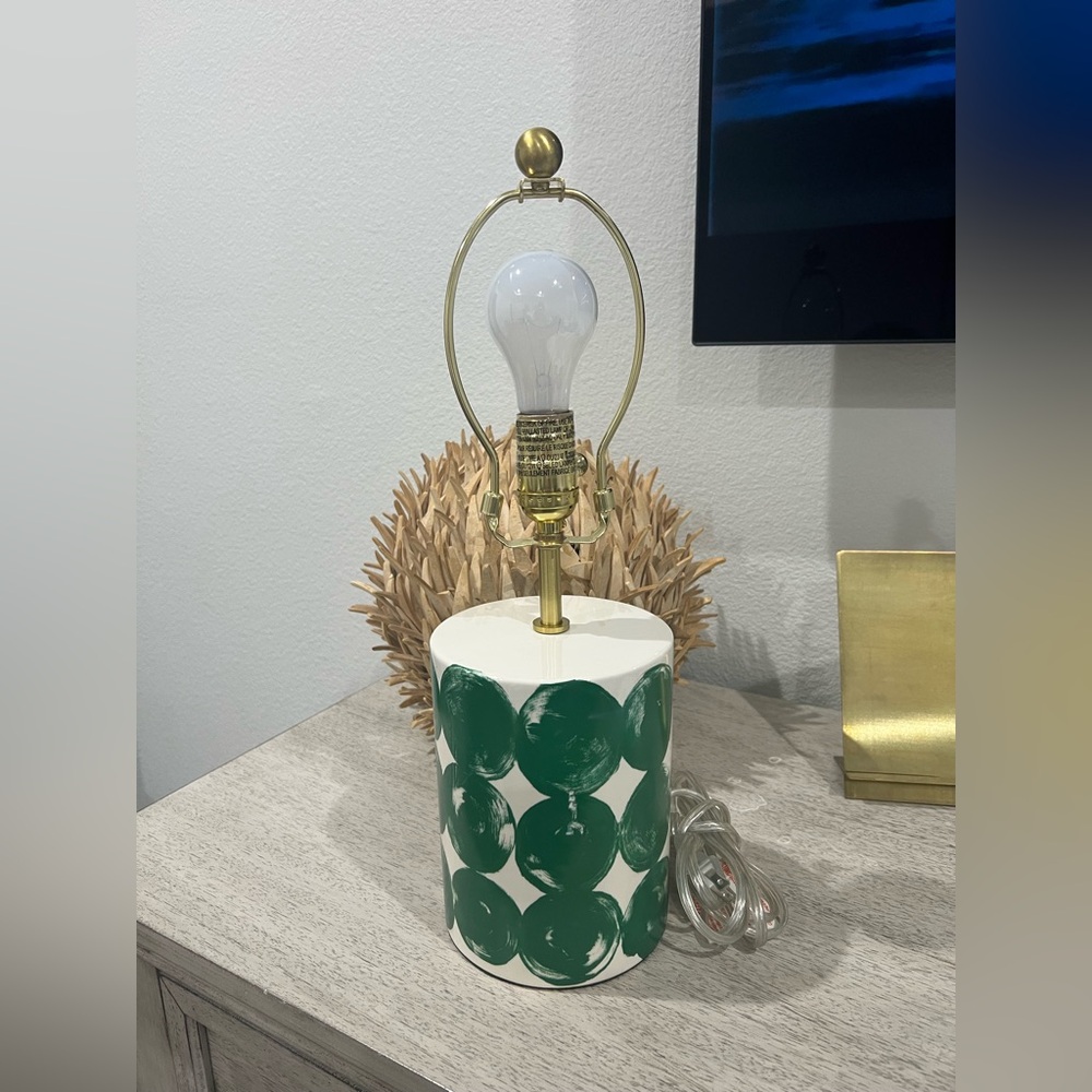 Kate Spade Green Dot Lamp